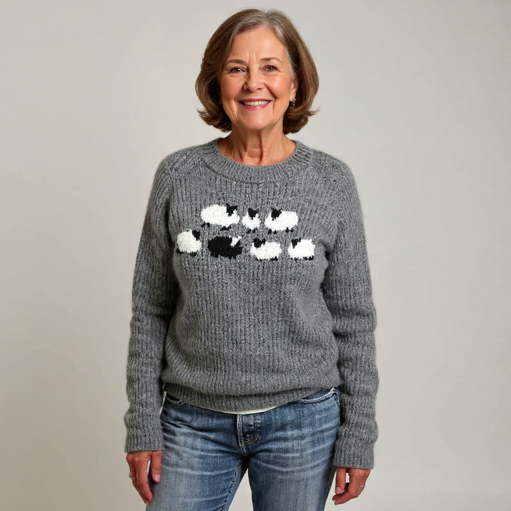 Amanda | Vintage-Inspired Knit Sweater